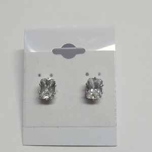 Elegant Silver Stud Earrings